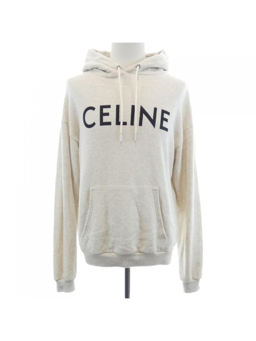 Celine Loose Hoodie Beige
